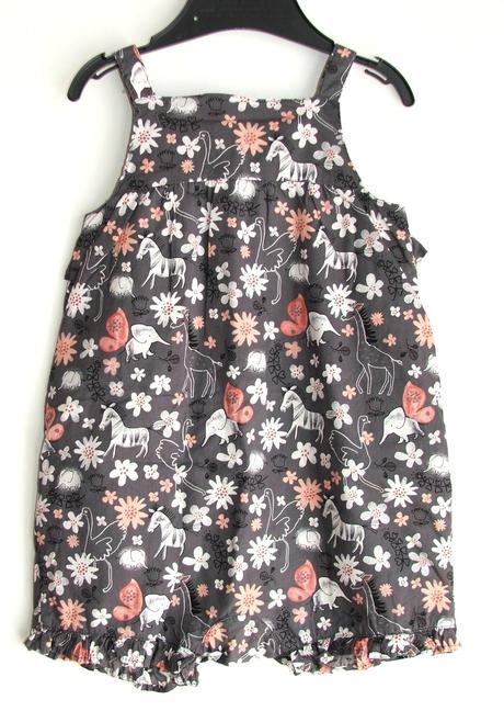 P220 plátěný dívčí letní overal vel. 80, marks & spencer,80