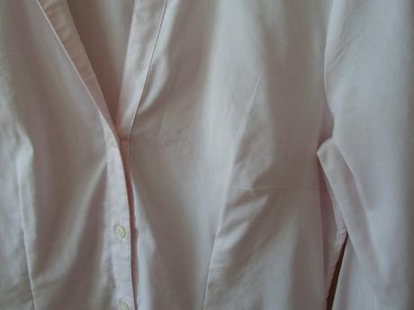 Růžová košile halenka, h&m,s