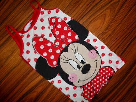 Luxusní letní tílko s minnie 110/116, disney,110