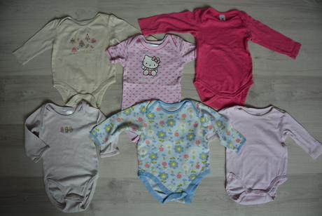 Mix balík holčička 3-6m 24ks, 68–80