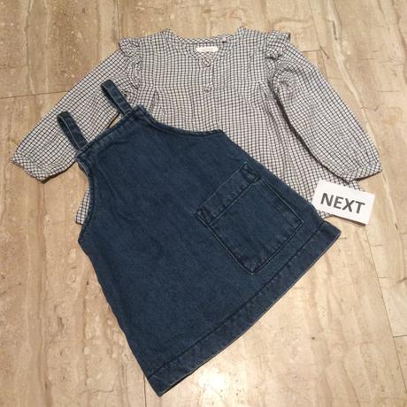 Džínové šatičky/šatovka zn. next, next,74