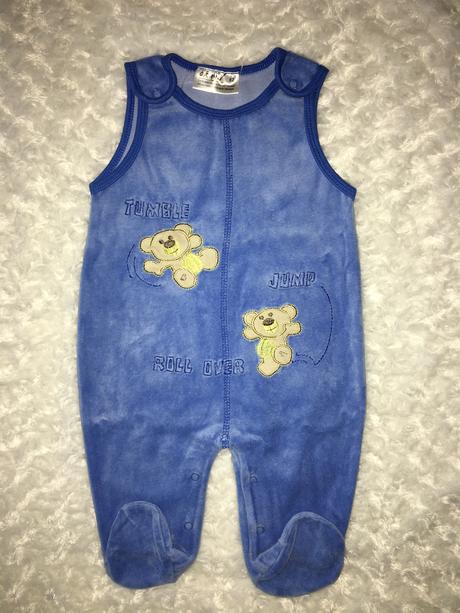 Modré sametové dupačky okay, okay,62