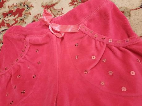 Sametové tepláky s flitry, f&f,104