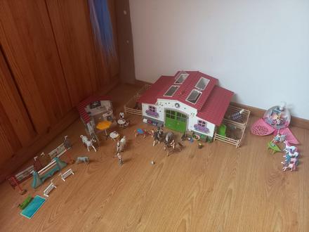 Schleich stáj, kavárna, elfí kavárna cena za vše,