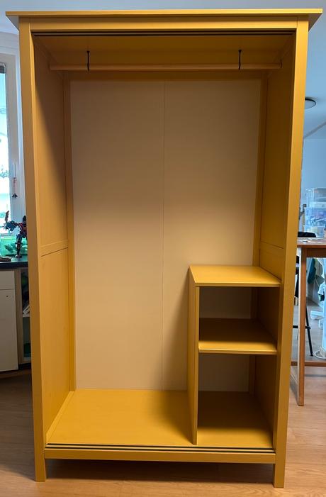 Ikea hemnes skříň žlutá, 