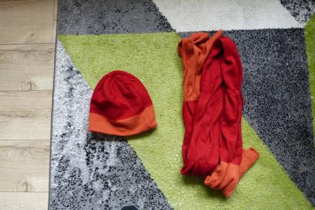 Zimní set čepice, šála,