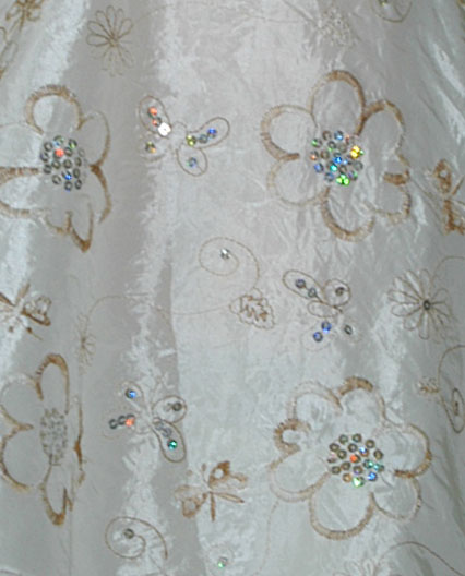 Slavnostní sváteční společenské šaty družička, 104