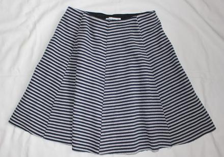 Po122. teplejší pruhovaná sukně, vel. xs, bershka,xs