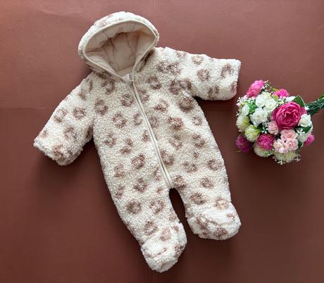 Krásný teddy kombinéza zimní - v.newborn, 56