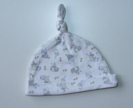 C111 dvouvrstvá čepička s králíčky vel. 68, miniclub,68