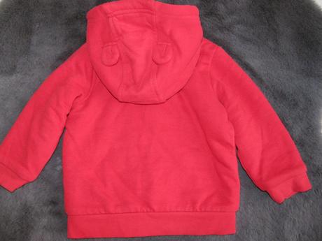 Vyteplená mikina s kapucí s česaným rubem, tepláko, george,74