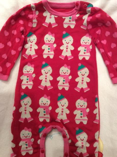 Teplý pletený overal se sněhuláčky zn. george, george,80