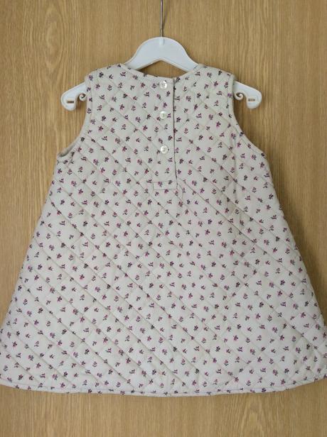 Prošívané šatičky zn. marks&spencer 74/80, marks & spencer,74