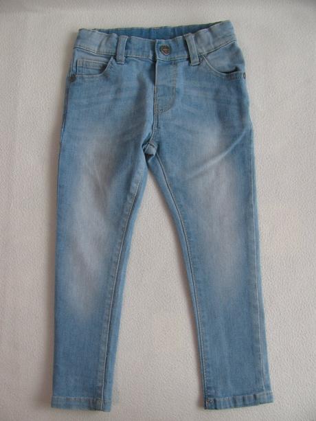 Elastické džíny,skiny-h&m, h&m,104