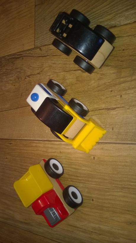 3 x skládací auto, ikea, 