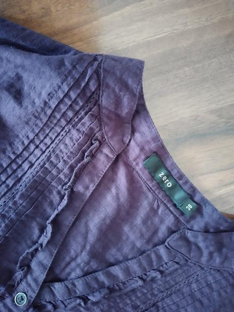 Fialové šaty  zero, 38