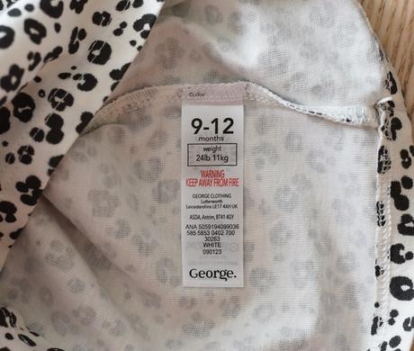 Tričko vel. 9 - 12 m, george,80