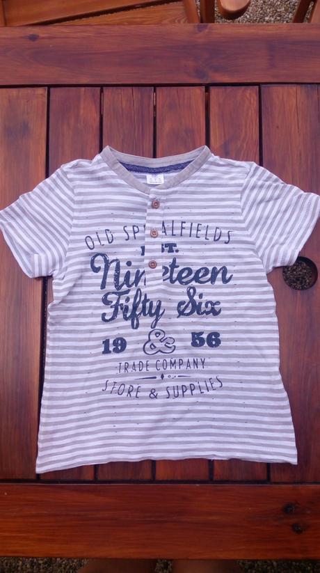 Tričko s knoflíčky vel.110, f&f,110