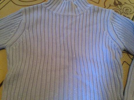 Dívčí rolák se stříbrnou nití, gap,92