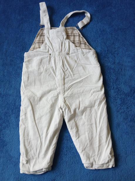 Zateplené kalhoty s laclem 1-2roky, 92