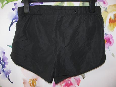 Černé tenké běžecké šortky, m