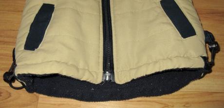 Komplet vyteplené kalhoty s vestou, 74