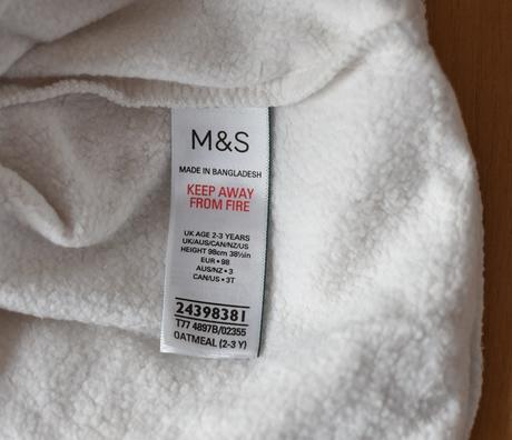 Mikina vel. 2 - 3 roky, marks & spencer,98