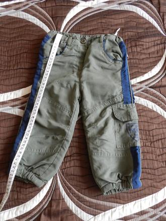 Kalhoty zateplené podzimní, okay,86