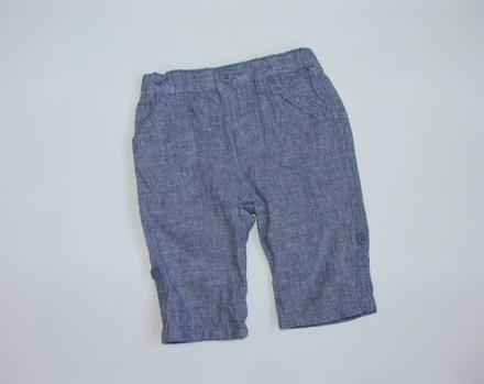 K591 kalhoty s roll up nohavicemi vel. 62, matalan,62