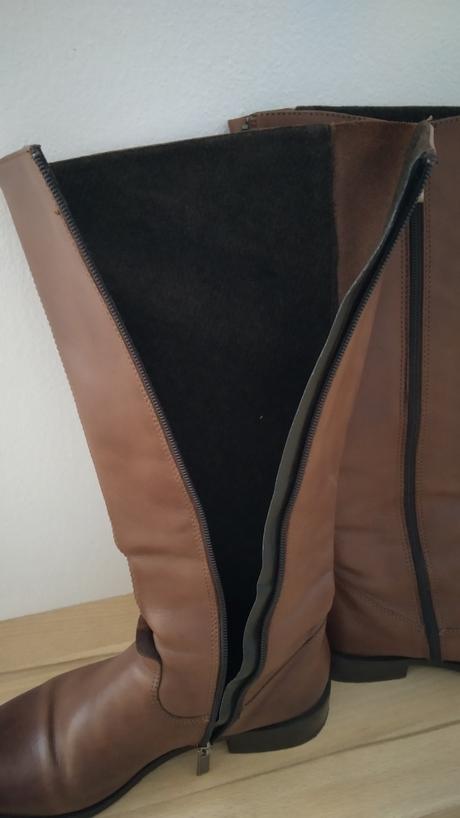 Kožené kozačky lasocki, vel.36, lasocki,36