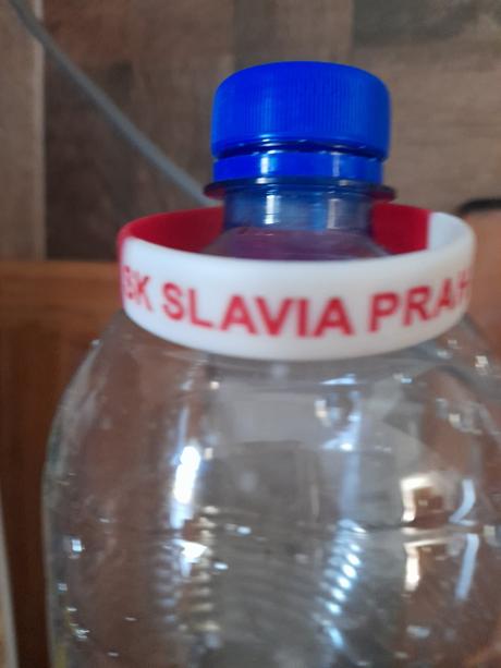 Gumový silikonový náramek dětský sk slavia praha, 