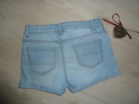 Riflové šortky, kraťasy, c&a,146