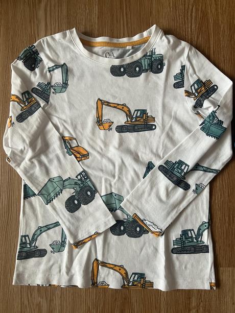 Chlapecká trika-2ks-c&a, vel. 122, c&a,122