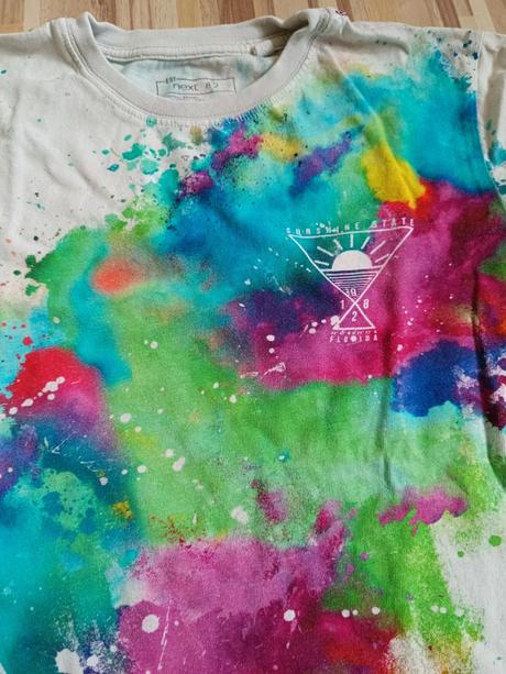 Batikované tričko 116 next, next,116