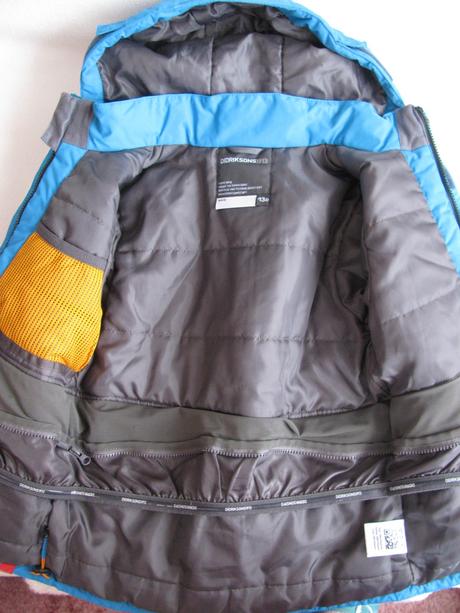 Rostoucí lyžařský set didriksons skare corn blue, didriksons1913,128