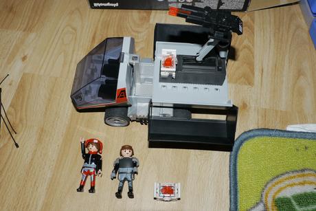 Playmobil 5154 darksters kamion s laserem, 