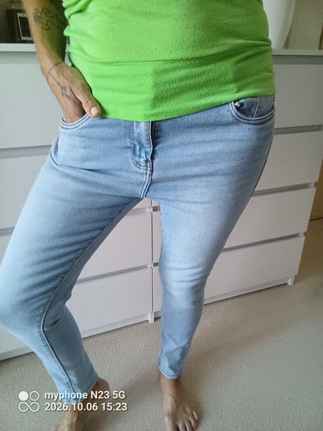 Rifle sv modré zn."m'.sara denim" vel "34", denim,34