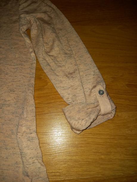 Tenké triko s roll-up rukávmi 134/140, c&a,134