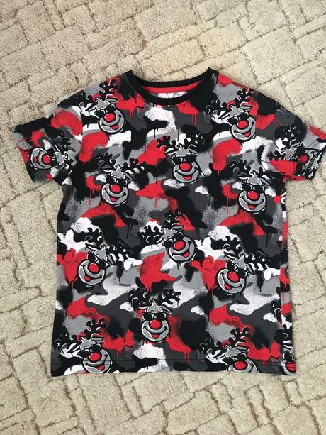 Bavlněné pyžamko - vánoční motiv, 134