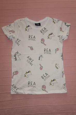 Bílé tričko, takko,134