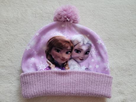 Zimní čepice s elzou a annou, disney,104