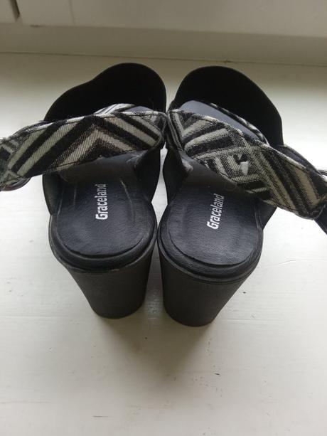 Sandále na klínku vel.39, graceland,39