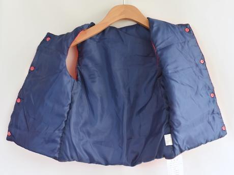 Zateplená vesta vel. 110, 110