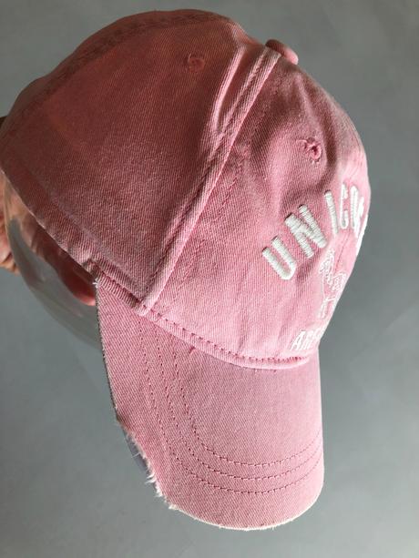 Next růžová kšiltovka čepice 7 let unicorns výšivk, next,122