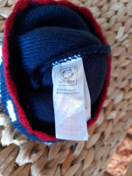 Krásná zimní/podzimní pketená značková čepice, early days,68