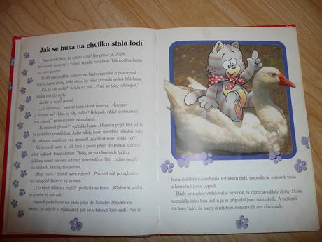 Dětská knížka "pohádky kocourka jupíka", 