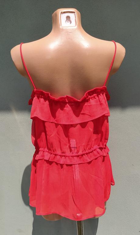 Lehký volánkový top h&m - vel.44, h&m,44