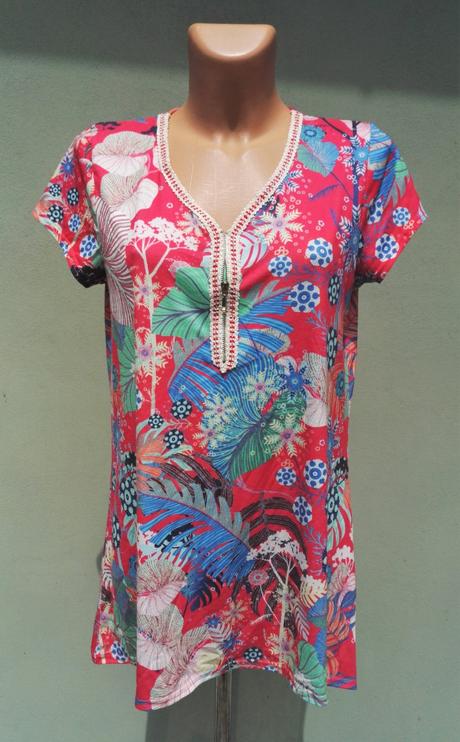 Halenka tunika cassis francie - vel.40, 40