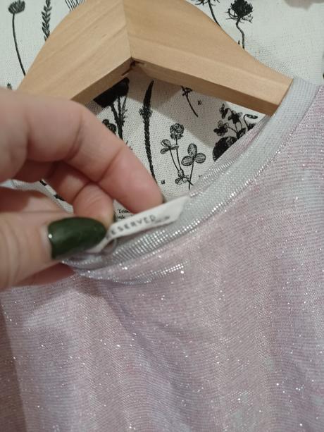 Třpytivé tričko reserved 164 / xs-s, reserved,164