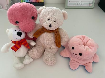 Plyšové hračky,